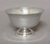 Picture of Compote Bowl Polished Aluminum Revere Hammered  Set/2 | 6"D x 4"H | Item No. 51424