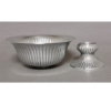 Picture of Polished Aluminum Compote Revere Bowl  Set/2 | 8"D x 6"H | Item No. 51356  FREE SHIPPING