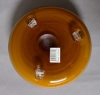 Picture of Amber Bowl Glass Garden Dish 3-Glass Feet  Set/2  | 9"Dx4.5"H |  Item No. 12310 FREE SHIPPING