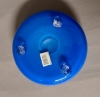 Picture of Blue Bowl Glass Garden Dish 3-Glass Feet  Set/2  | 7.5"Dx3"H |  Item No. 12511 FREE SHIPPING