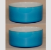 Picture of Blue Bowl Glass  Round Cylindrical  Set/2 | 8"Dx3.5"H |  Item No. 12512 FREE SHIPPING