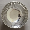 Picture of Aluminum Pedestal Compote Bowl Bead Border | 12"D x 11"H | Item No. 51350  FREE SHIPPING