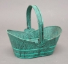 Picture of Planter Basket Rustic Green Set/4 | 6"W x 10"L x 5"H |   Item No. 00004