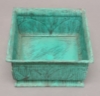 Picture of Planter Square Rustic Green Patin on Steel Set/4 | 10"W x 10"L x 5"H |   Item No. 01102