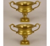 Picture of Antique gold bowl handles  Set/2  | 6"Dx5"H |  Item No. 51474X  SOLD AS IS FREE SHIPPING