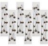 Picture of Bells Brass Tied 12 on a ASH GRAY String  Set/6 Strings | 36" to 38" Long |  Item No. 5027-10A