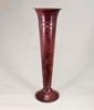 Picture of Brown Trumpet Vase with Hammered Finish Set/2  | 6"Dx20.5"H | Item No. 42234
