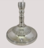Picture of Aluminum Floral Stand Bowl Embossed Stem | 10"Dia x 30"High | Item No. 51326