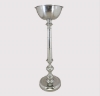Picture of Aluminum Floral Stand w/ Bowl Smooth | 9.5"Dia x 31"H | Item No. 51568