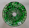 Picture of Brass Candle Holders with Green Mosaic Glass Shade Set/2  | 5"Dx10"H |  Item No. 99171