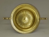 Picture of Antique gold bowl handles   | 10"Dx8"H |   Item No. 51472X  SOLD AS IS   