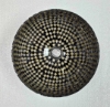 Picture of Black Mosaic Glass Bowl Black & Mirror Chips Set/2 | 6"Dx5.5"H | Item No. 21307
