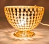 Picture of Gold Mosaic Glass Bowl Gold & Mirror Chips Set/2 | 6"Dx5.5"H | Item No. 46307