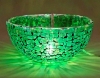 Picture of Green Mosaic Glass Bowl with Green Chips | 10"Dx4.5"H | Item No. 67101