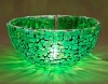Picture of Green Mosaic Glass Bowl Green Chips Set/2 | 8"Dx3.5"H | Item No. 67102