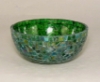 Picture of Green Mosaic Glass Bowl with Green Chips Set/2 | 6"Dx2.5"H | Item No. 67103  FREE SHIPPING