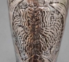 Picture of Silver Plated on Brass  Vase Embossed Set/2  | 7"Dx21"H |  Item No. K79226