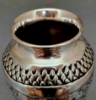 Picture of Silver Plated on Brass  Vase Embossed Set/2  | 7"Dx21"H |  Item No. K79226