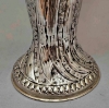 Picture of Silver Plated on Brass  Vase Embossed Set/2  | 7"Dx21"H |  Item No. K79226