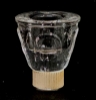 Picture of Candle Riser Glass for Candle Holders Catch Wax Set/12 | 1.5"Dx2"H |  Item No.01111