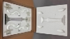 Picture of Candelabra Crystal Four Arms and Bowl | 20"W x 33.5"H | Item No. 20217 FREE SHIPPING